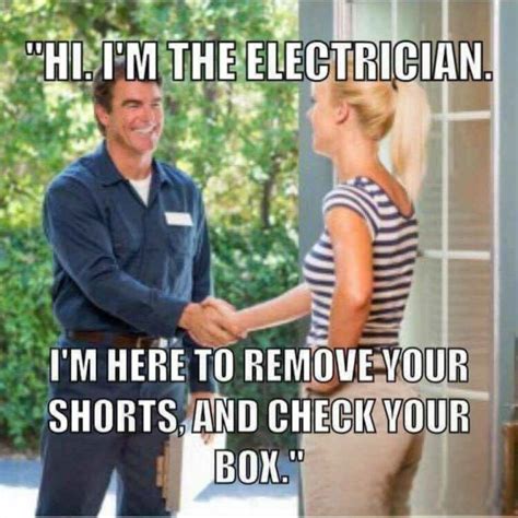 electrician dating puns